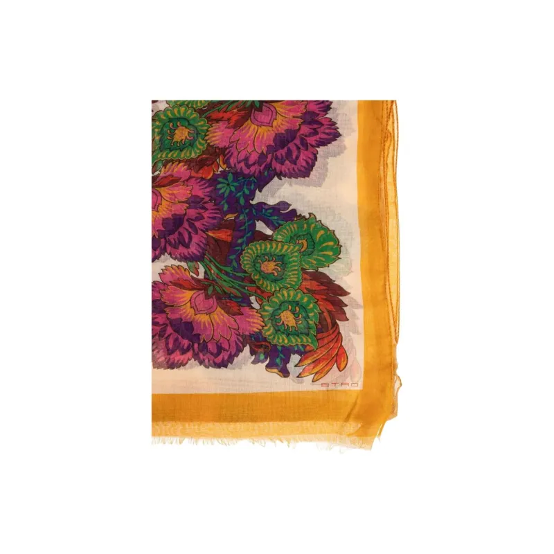 ETRO Floral print Scarf-1
