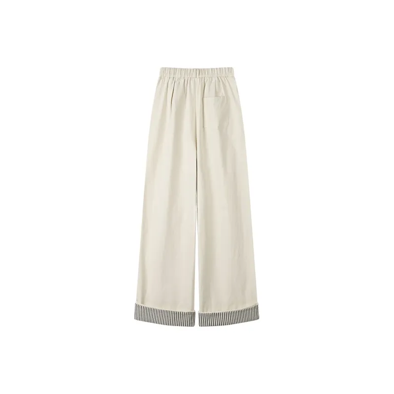 CIVICERA Casual Pants Women's Apricot-1