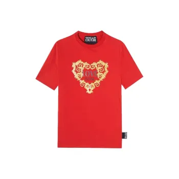 VERSACE T-Shirts Men Red