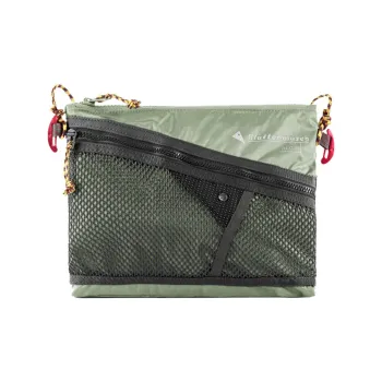 KLATTERMUSEN Nylon Crossbody Bag, Shoulder Bag Medium Size Unisex Sea Bubble Green