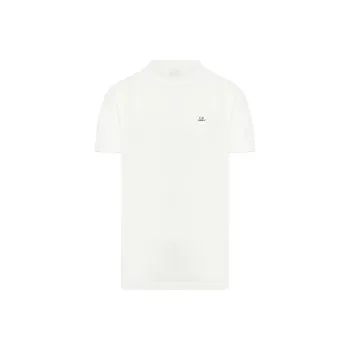 C.P.Company Logo Embroidered Crewneck T Shirt