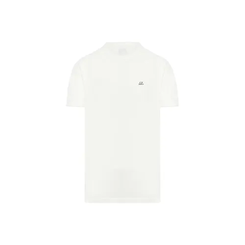 C.P.Company Logo Embroidered Crewneck T Shirt