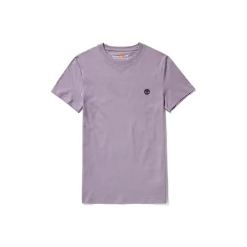 Timberland T Shirt Men's Gray Purple