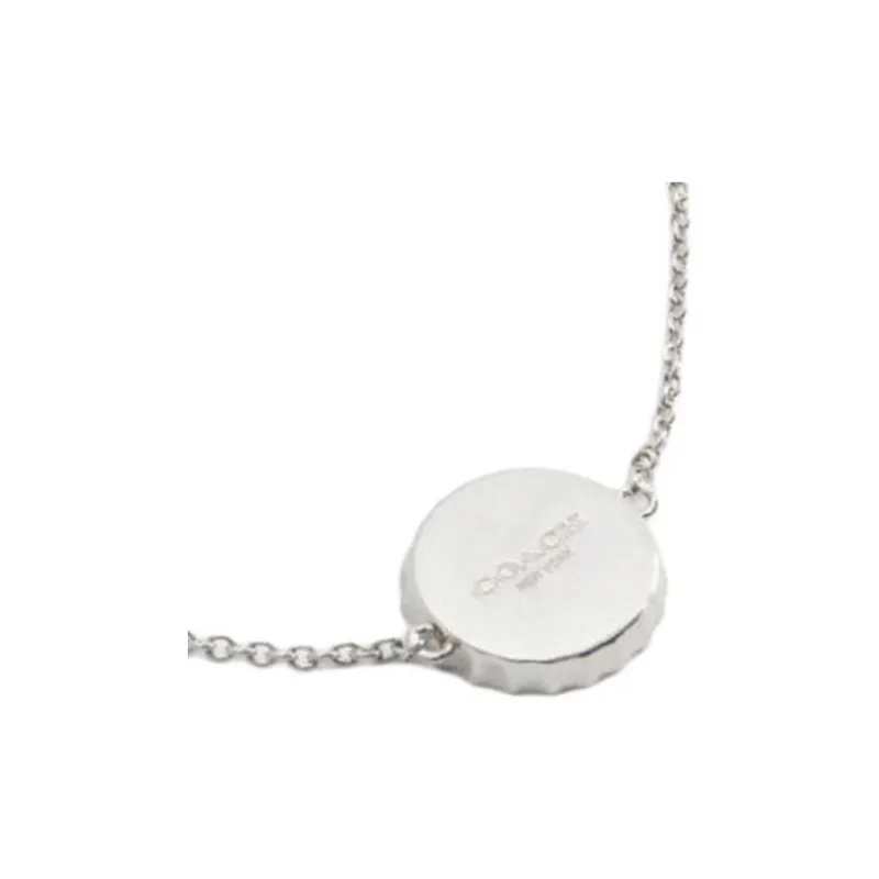 COACH Brass Plated Bracelets Women's Silver-1