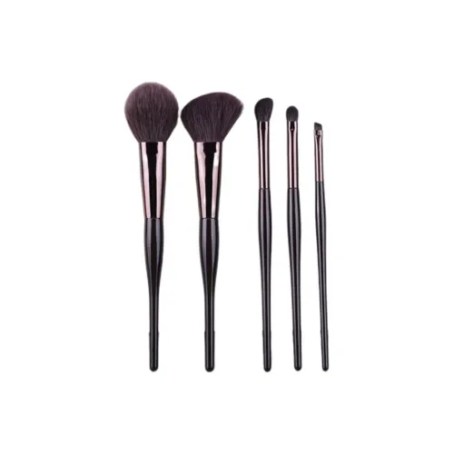 XIBI 15 Pcs Drunken Beauty Animal Fur Makeup Brush Set With Fine Light Bristles Genuine Wool