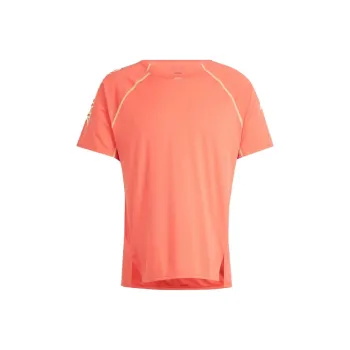Adidas Ekiden Running Tee Gender Neutral T Shirt Unisex Orange