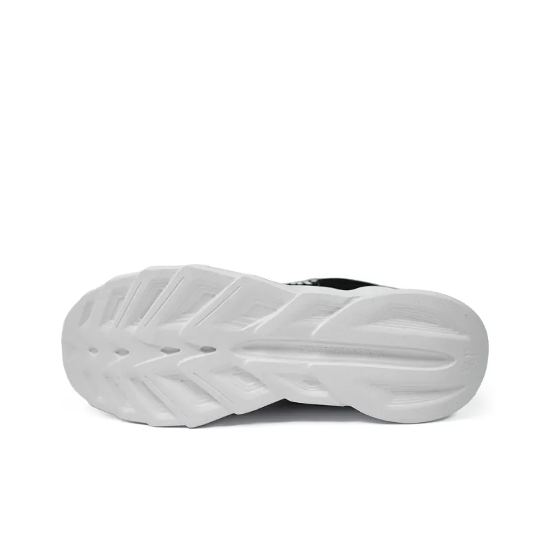 361° Anti Slip Wear Resistant Low Top Running Shoes Men's White Black-4