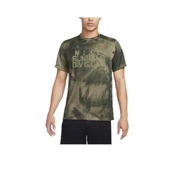 Nike T Shirts Men Olive