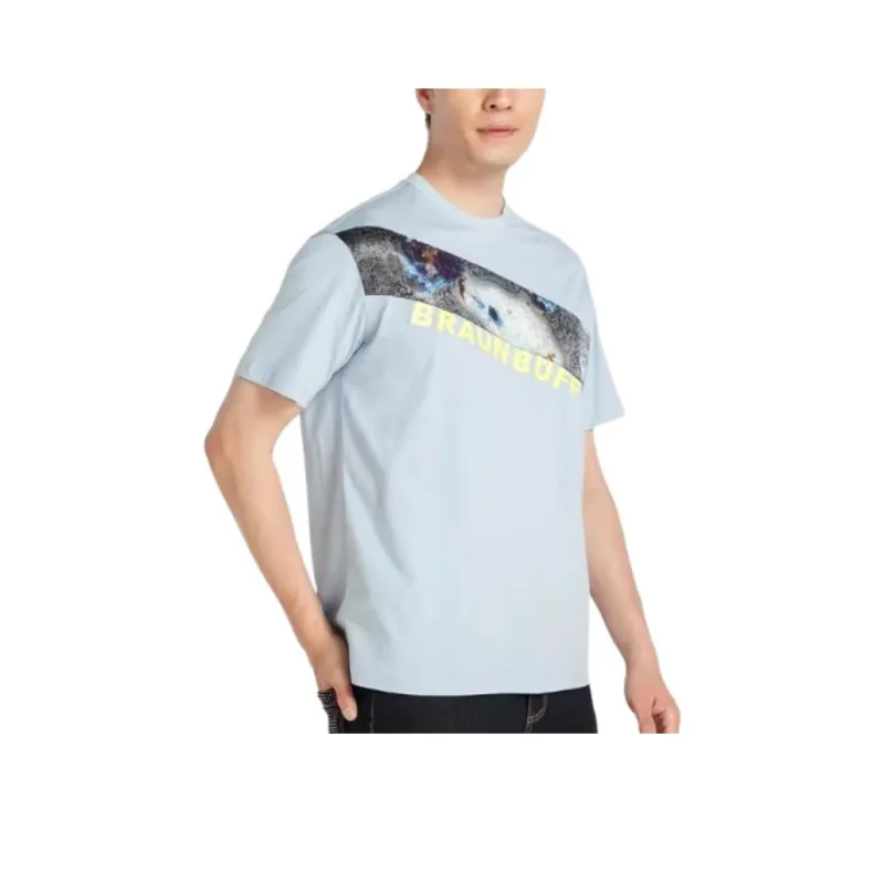 BRAUN BUFFEL T-Shirts Men-0