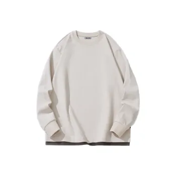 JUCY JUDY T-Shirt Unisex Light Apricot With Dark Brown Accents