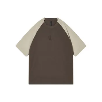 QIAODAN Dry Raglan Sleeve T-Shirt Men's Partridge Color Praline Color