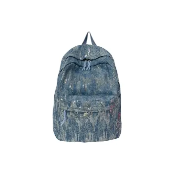 SUN EARTH &U Denim Backpack Regular Unisex Multicolor