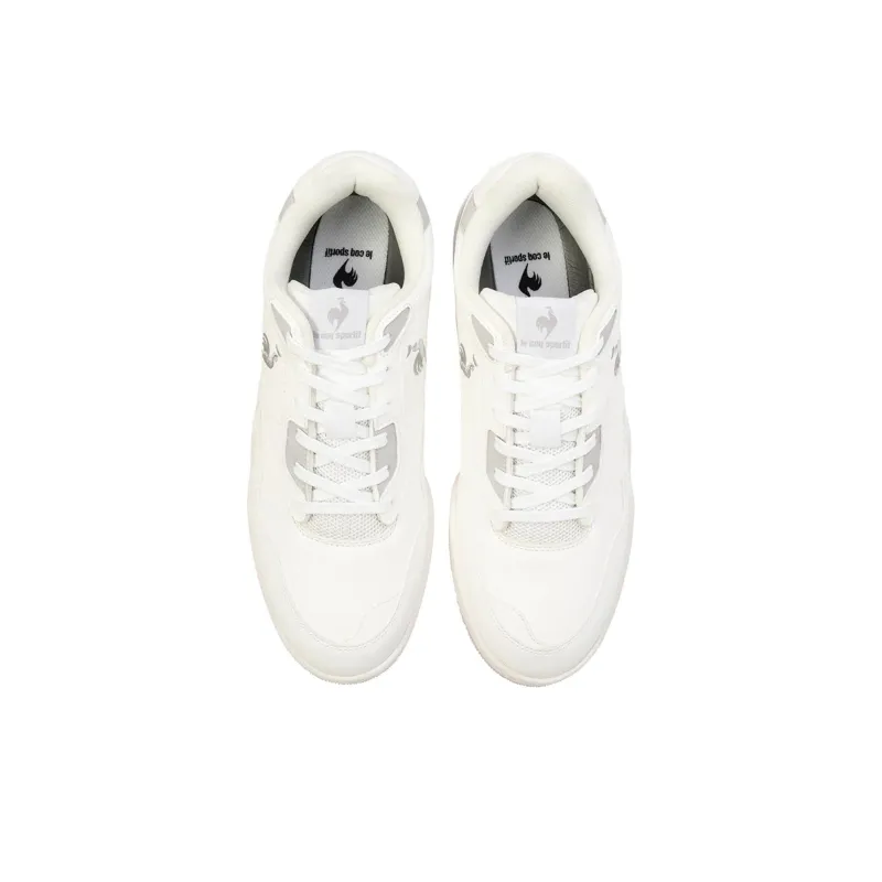 Le Coq Sportif LCS T 1100 Cushioning, Breathable, And Resilient Design Low Top Casual Shoes Unisex White Gray-2