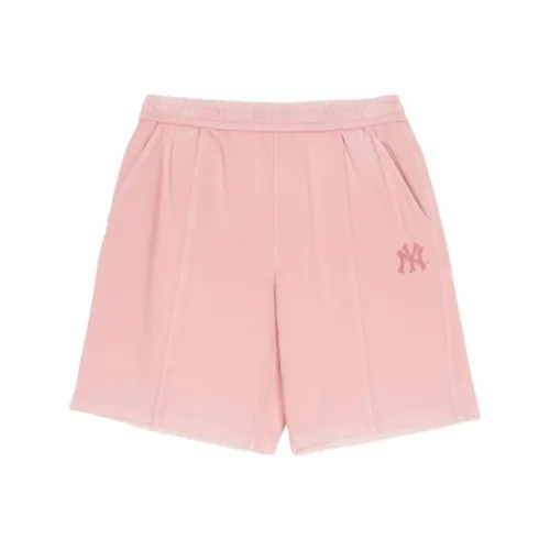 MLB New York Yankees Basic Collection SS25 Casual Shorts Unisex Pink