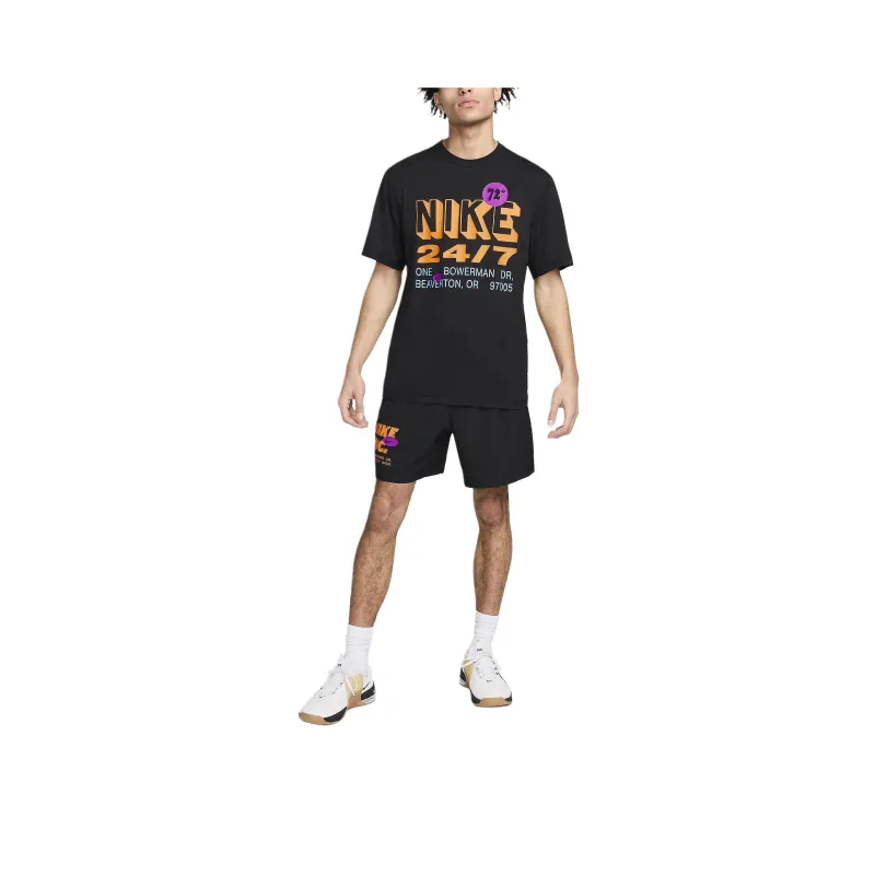 Nike Hyverse Men's Dri FIT Uv Short Sleeve Fitness Top-0
