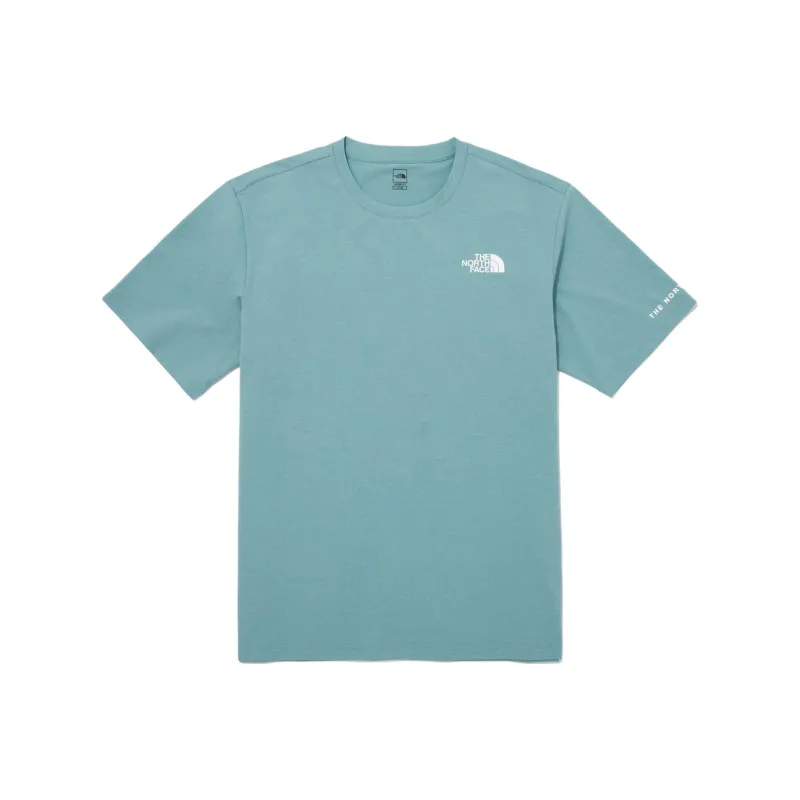 THE NORTH FACE Release S/S R/Tee T Shirt Unisex Blue Gray-0