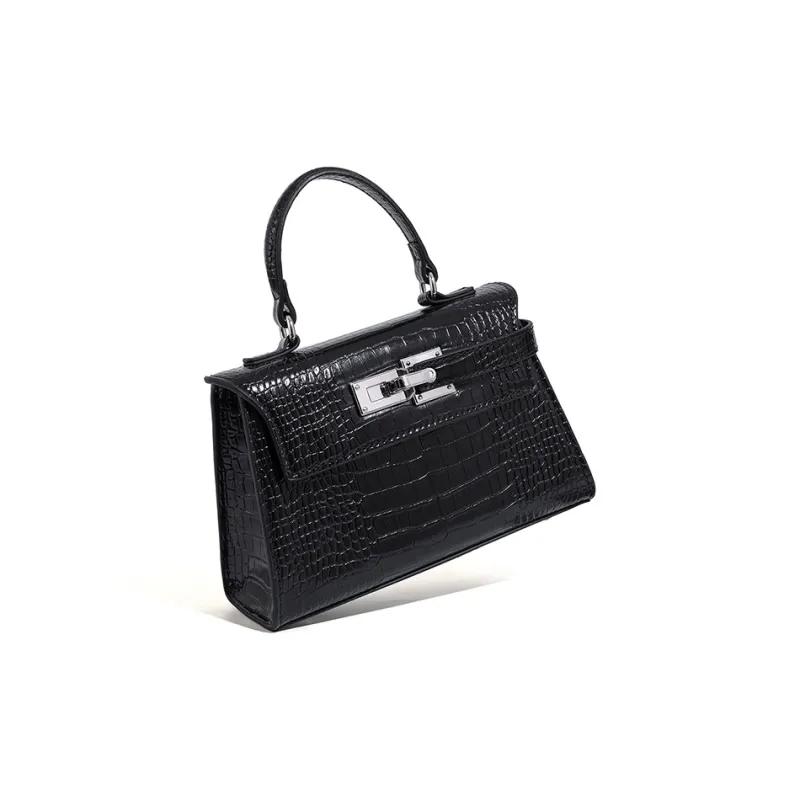 Vigno Synthetic Leather Shoulder Bag Crossbody Bag Regular Women's Black/Pink/White-1