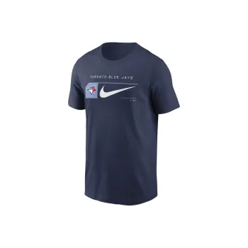 Nike Toronto Blue Jays Team Swoosh Lockup T-Shirt Men's Marine Blue