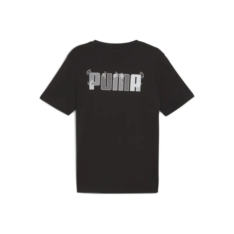PUMA Graphics Feel Good T-Shirt Men's Black-0