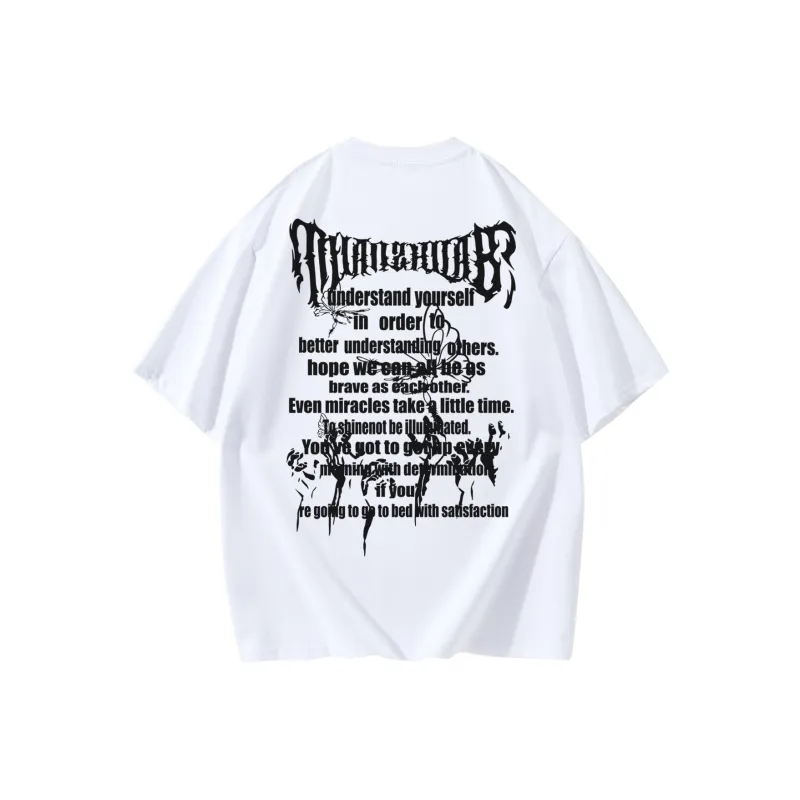 Cotton Short Sleeved T Shirts Unisex-7