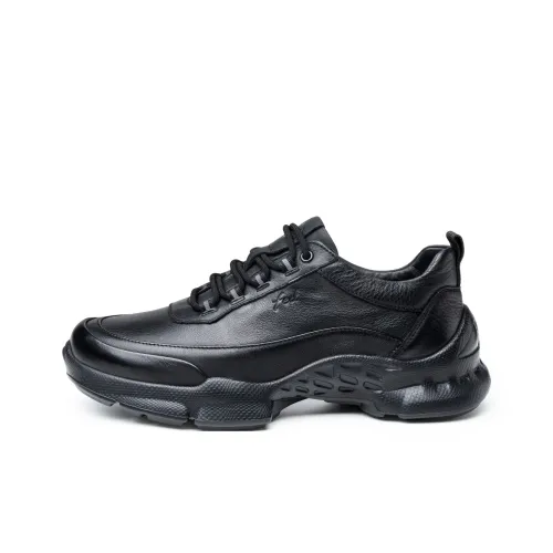 FED Lightweight Low Top Casual Shoes Men's Black