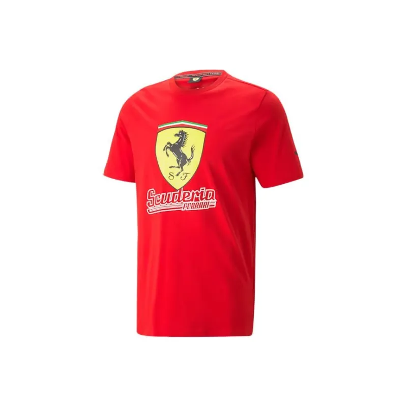 PUMA T Shirts Men Red-0