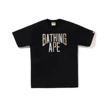A BATHING APE Glitter Nyc Logo Tee