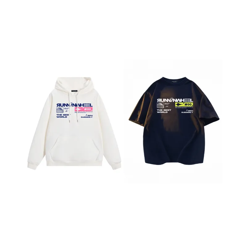RUNNINWHEEL T Shirts Unisex-29