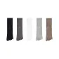 5-Pack, Black+Dark Gray+Camel+Light Gray+White