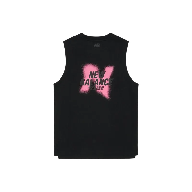 New Balance Tank Top Unisex 19 Black-1