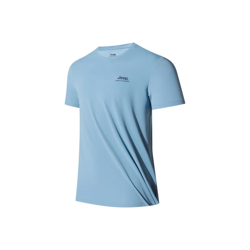 Jeep Short Sleeved T Shirts Tops Men's-0