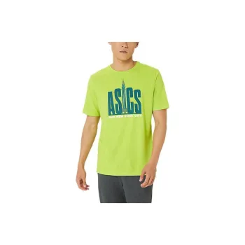Asics RUN NYC RUN CLUB T-Shirts Unisex Yellow