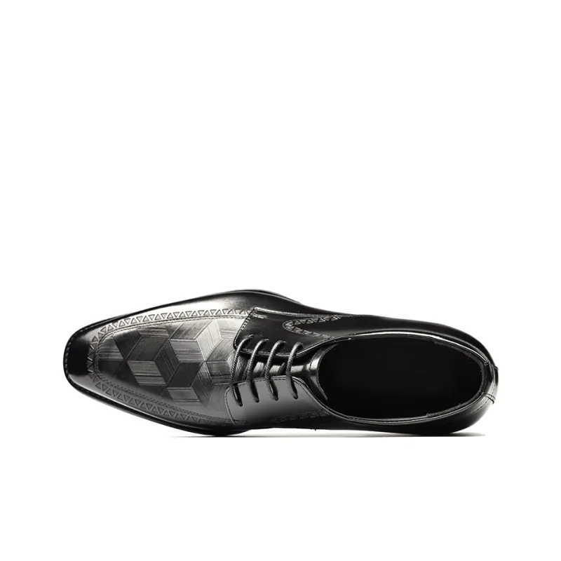 Bansley Dress Shoes Men Low Top-2