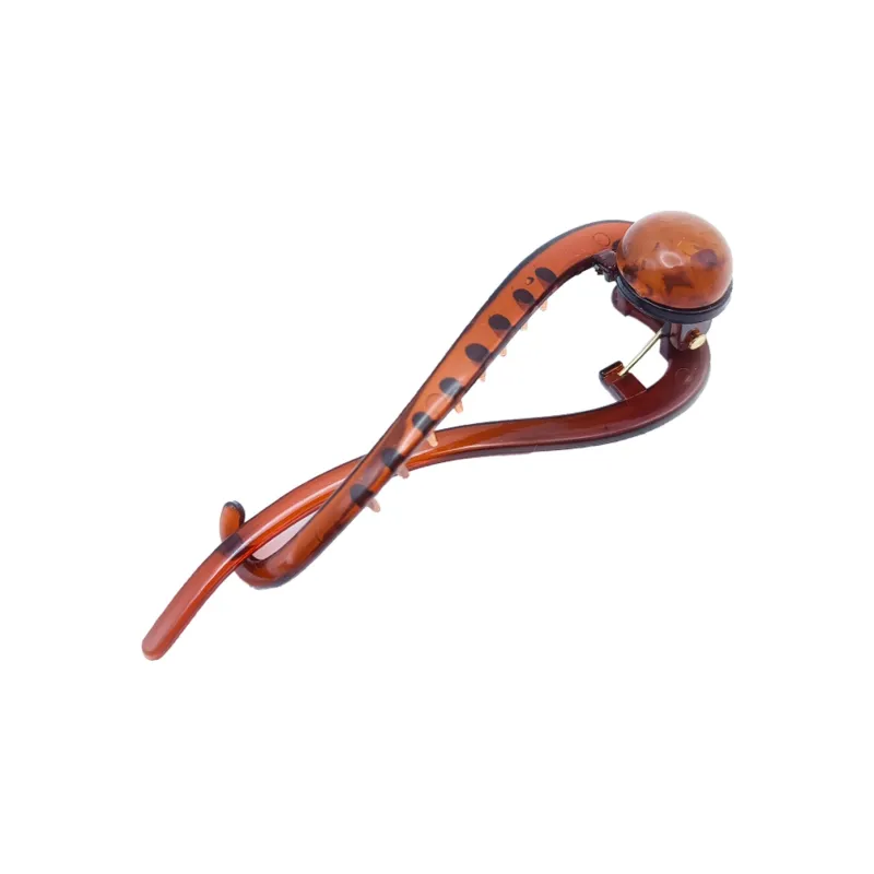 JIANYINGSHU Acrylic Hair Clips Women's-5