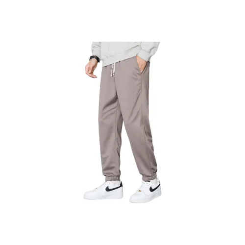 Tonlion Casual Pants Unisex Gray