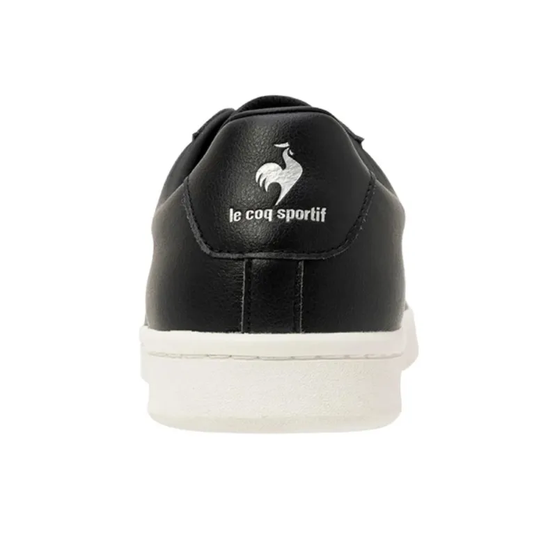Le Coq Sportif LA ROLAND Cushioning And Breathable Low Top Casual Shoes Unisex Black-3