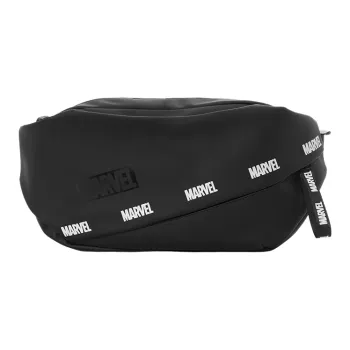 MESUCA MARVEL Fabric Shoulder Bag Crossbody Bag Fanny Pack Men's Black
