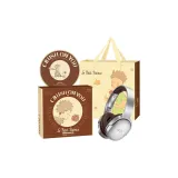 Vintage Silver Brown Edition-Shopping Bag (Includes Storage Bag)