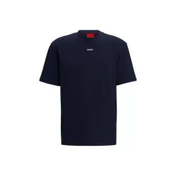 HUGO BOSS Logo Printed Relaxed Fit T Shirt