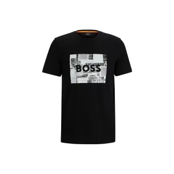 HUGO BOSS T Shirts Men Black