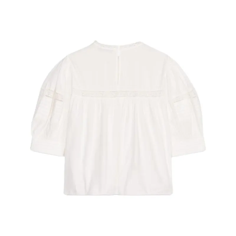 ZARA ZW Series Shirt Women's Raw White-1