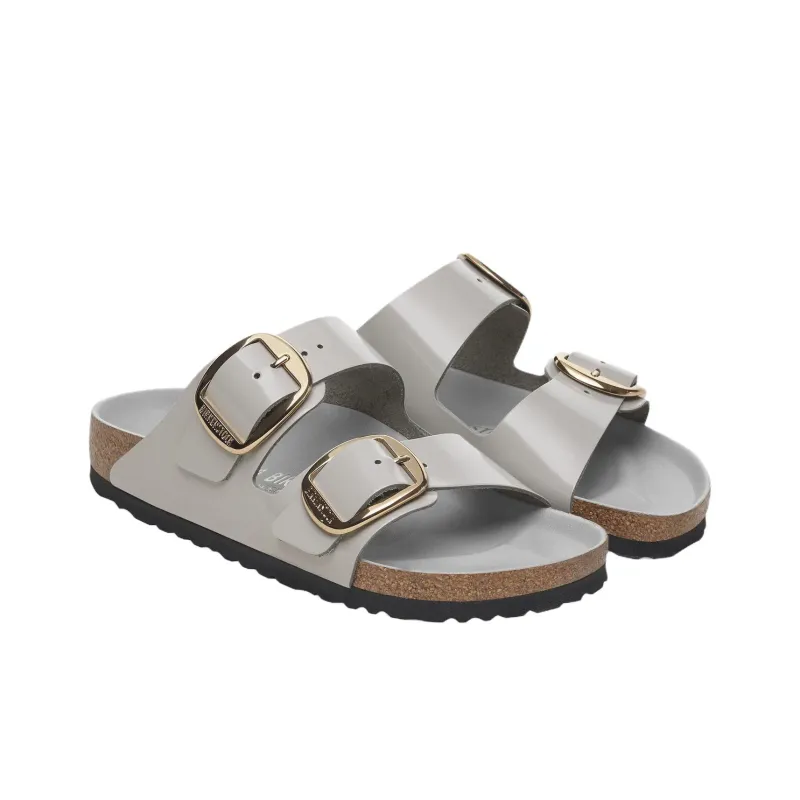 Birkenstock Arizona Big Buckle EVA Abrasion Resistant Slide Slippers Women's Gray-3