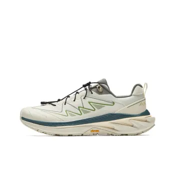 Anta Wild PRO Abrasion Resistant Slip Resistant Low Top Casual Running Shoes Men's White Green