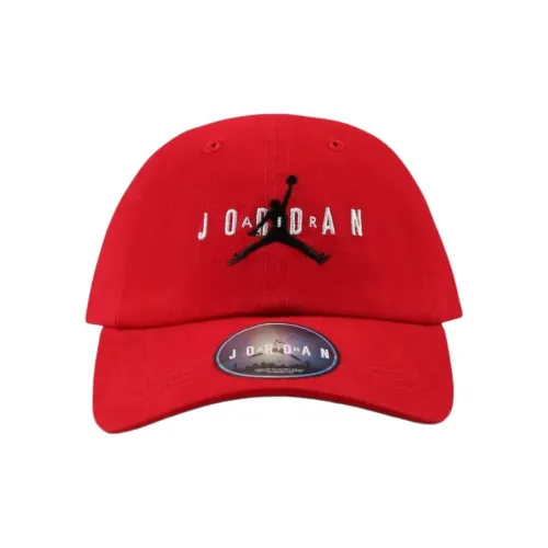 Jordan Cotton Baseball Caps Kids' Red