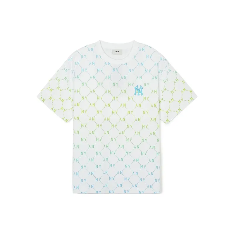 MLB New York Yankees T Shirts Unisex Aqua Blue-0