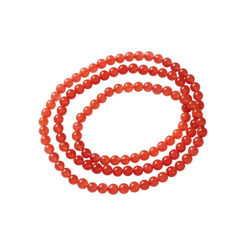 Execute The Blessing Southern Red Agate Necklaces Unisex-0