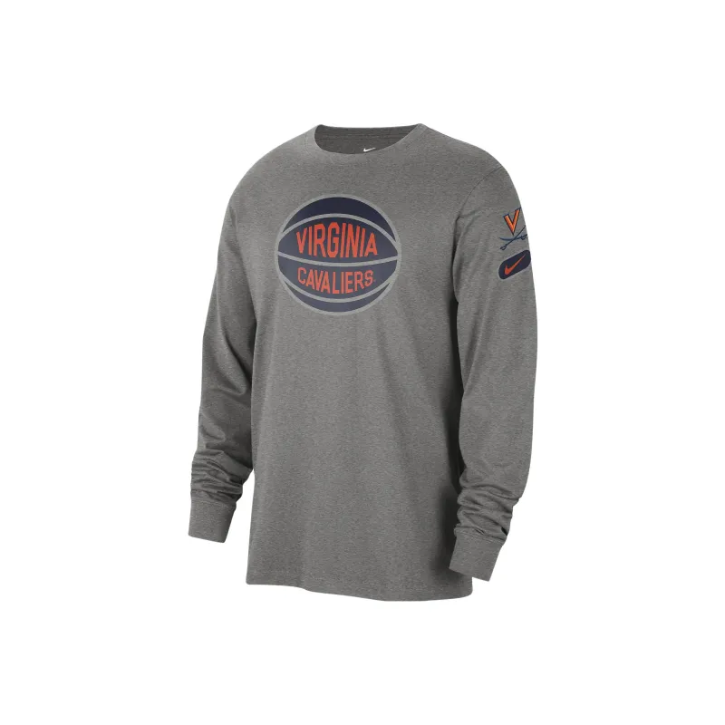 Nike Virginia Fast Break Men's Nike College Long-Sleeve T-Shirt-0