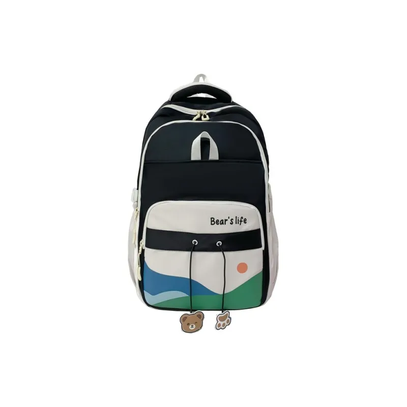 SUN EARTH &U Twill Backpack Unisex Multicolor-1