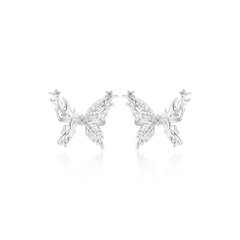 CHRROTA Copper Clip On Earrings Women's-3
