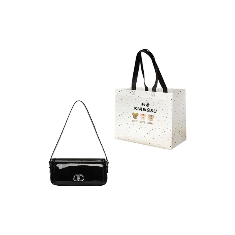 XIANGSU PU Shoulder Bag Regular Women's White/Silver/Black/Pink/Green/Red-12